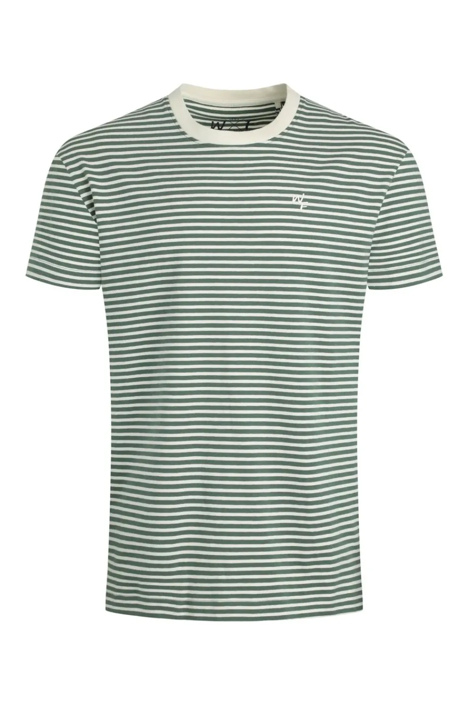 Weird Fish T-Shirts|Adair Super Soft Striped T-Shirt Army Green