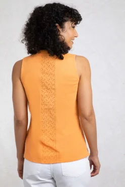 Weird Fish Tunics|Tops & T-Shirts|Ainey Broidery Pocket Vest Mango