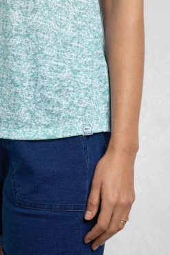 Weird Fish Tunics|Tops & T-Shirts|Aliana Burnout Vest Aqua Marine