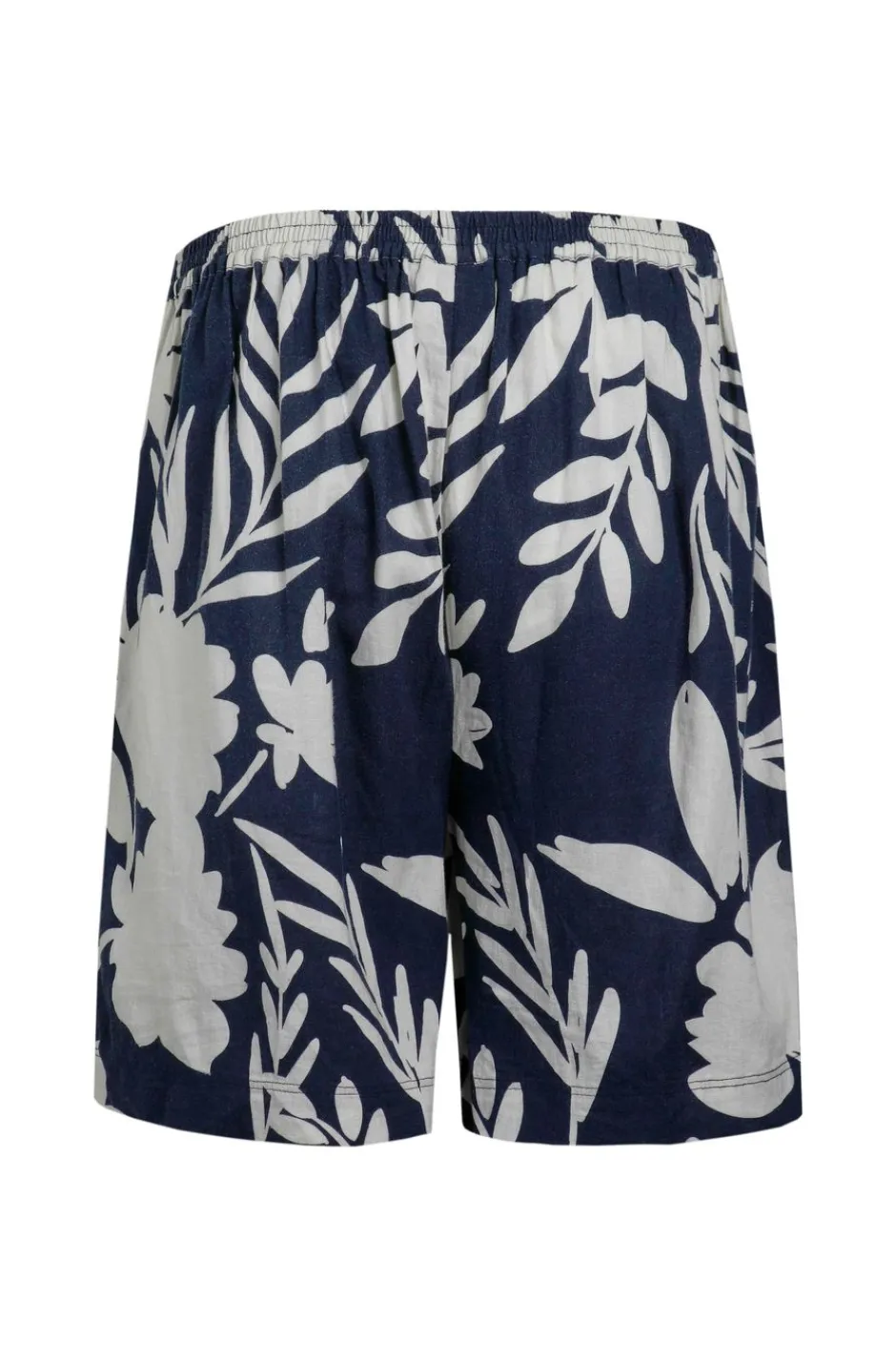 Weird Fish Shorts|Aloha Linen Rich Printed Shorts Nightshade