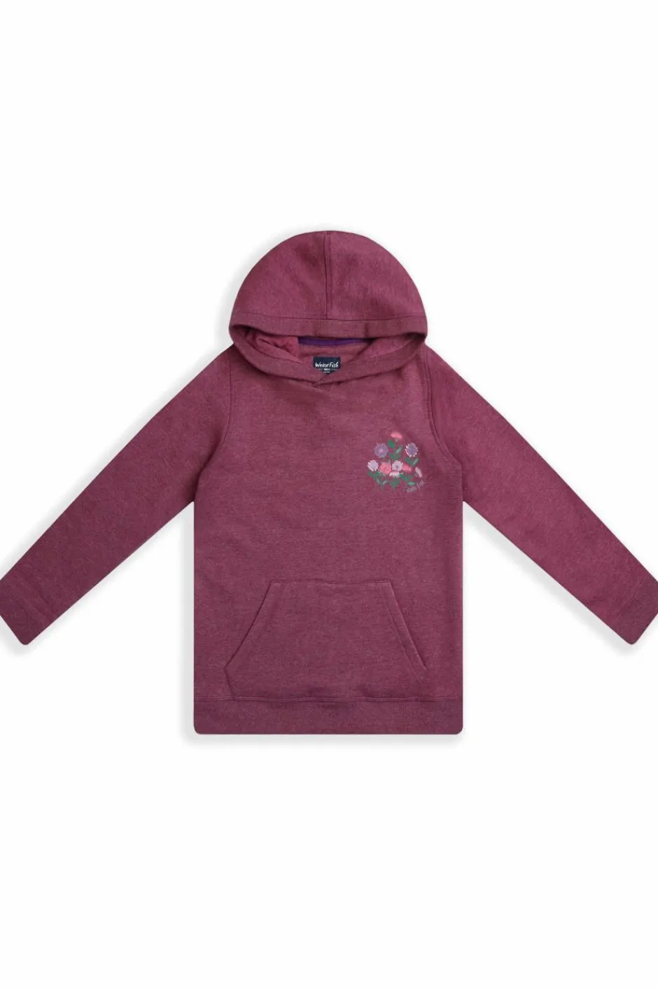 Weird Fish Kids Fleece & Hoodies|Amber Girls Graphic Hoodie Boysenberry