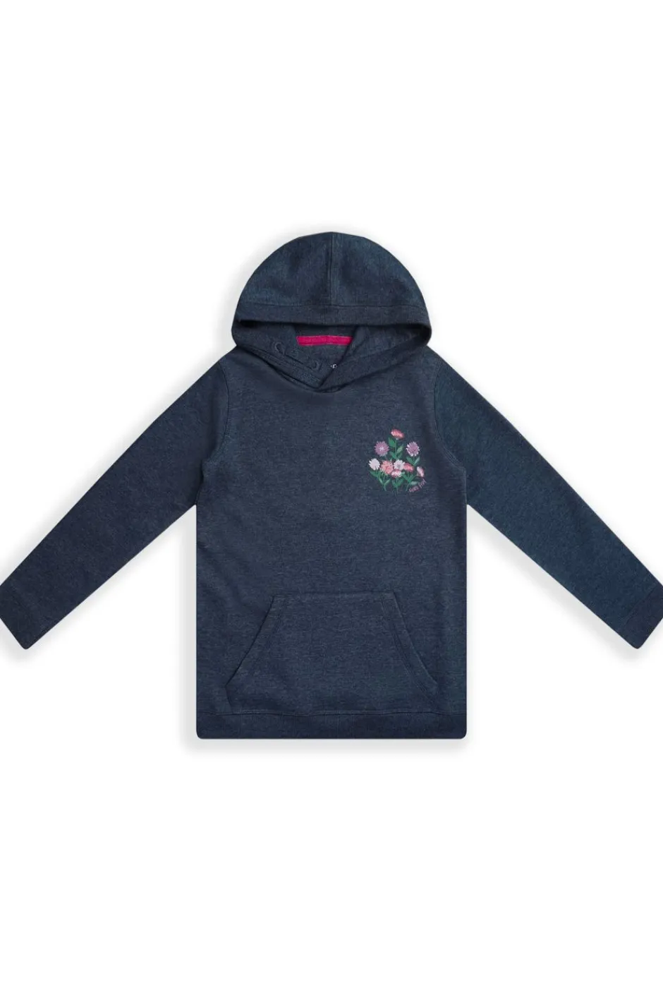 Weird Fish Kids Fleece & Hoodies|Amber Girls Graphic Hoodie Navy