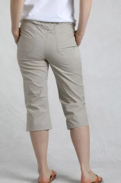 Weird Fish Shorts|Leggings|Anyar 3/4 Length Ripstop Trousers Oyster