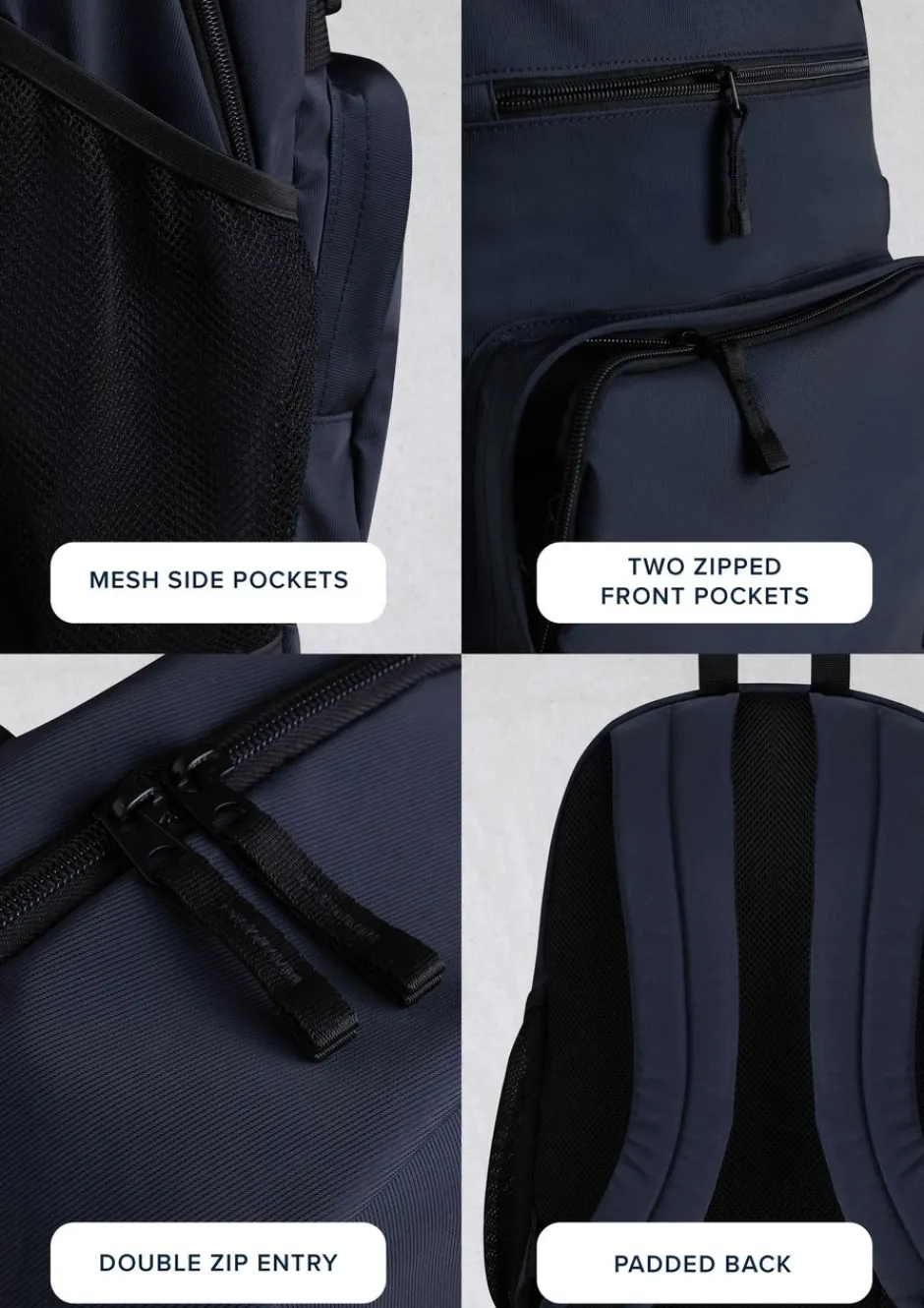 Weird Fish Caps & Scarves|Scarves & Caps|Arlington Commuter Backpack Navy