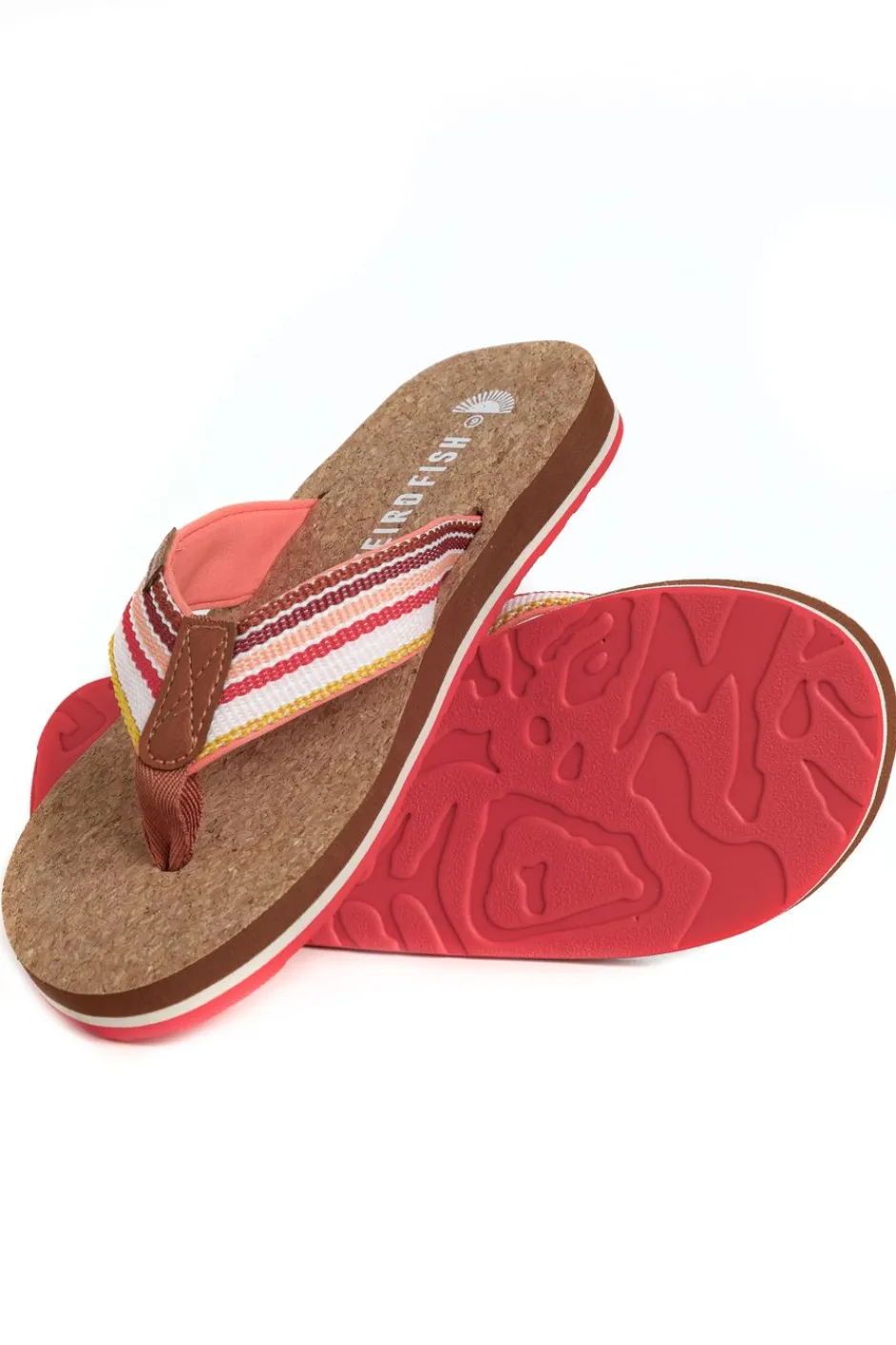 Weird Fish Flipflops And Footwear|Flipflops And Footwear|Arundel Cork Flip Flops Desert Rose