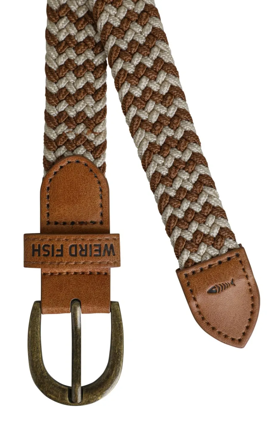 Weird Fish Socks & Tights|Socks & Tights|Aspen Braided Stretch Belt Natural