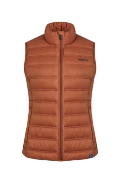 Weird Fish Coats, Jackets And Gilets|Atissa Lightweight Padded Gilet Rust