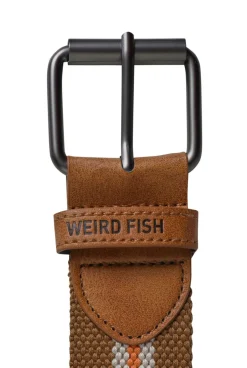 Weird Fish Caps & Scarves|Scarves & Caps|Austin Woven Belt Tan