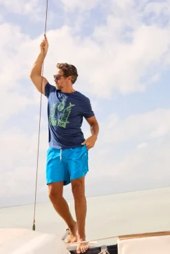 Weird Fish Swimshorts & Changing Robes|Swimwear|Banning Swim Short Lagoon Blue