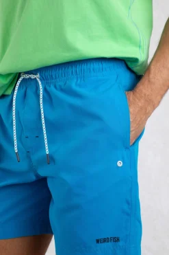 Weird Fish Swimshorts & Changing Robes|Swimwear|Banning Swim Short Lagoon Blue