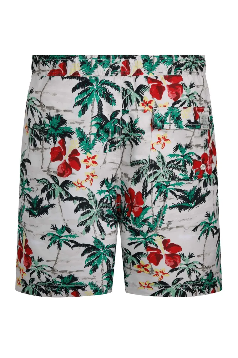 Weird Fish Shorts|Swimshorts & Changing Robes|Belukha Printed Swim Shorts Peapod