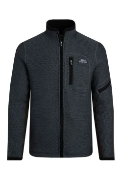 Weird Fish Sweatshirts & Hoodies|Berhan Full Zip Lined Eco Macaroni Navy
