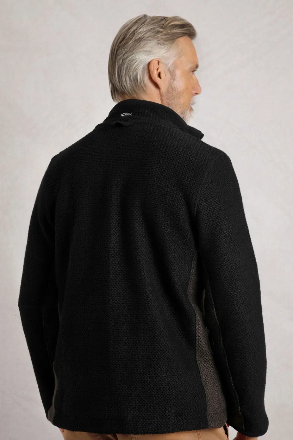 Weird Fish Sweatshirts & Hoodies|Berhan Full Zip Lined Eco Macaroni Black
