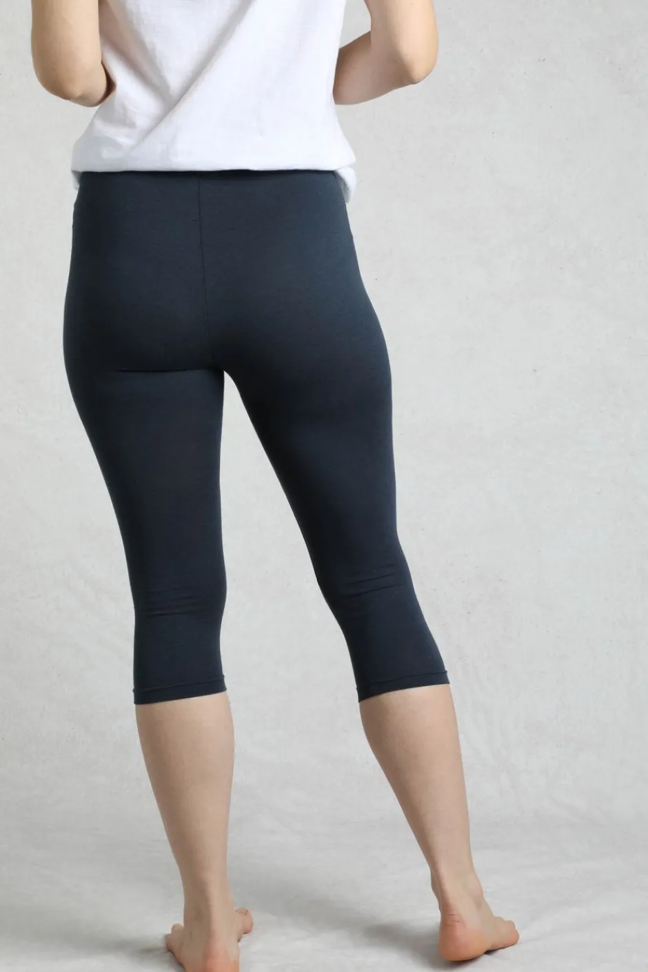 Weird Fish Leggings|Jumpsuits & Playsuits|Blondie Cropped Leggings Navy