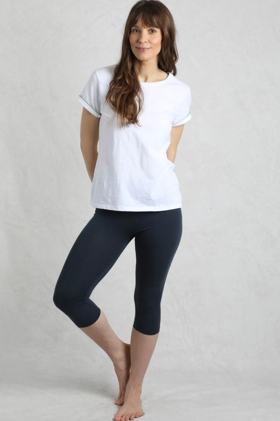 Weird Fish Leggings|Jumpsuits & Playsuits|Blondie Cropped Leggings Navy
