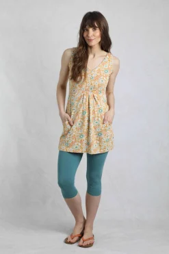 Weird Fish Leggings|Jumpsuits & Playsuits|Blondie Cropped Leggings Mineral Blue
