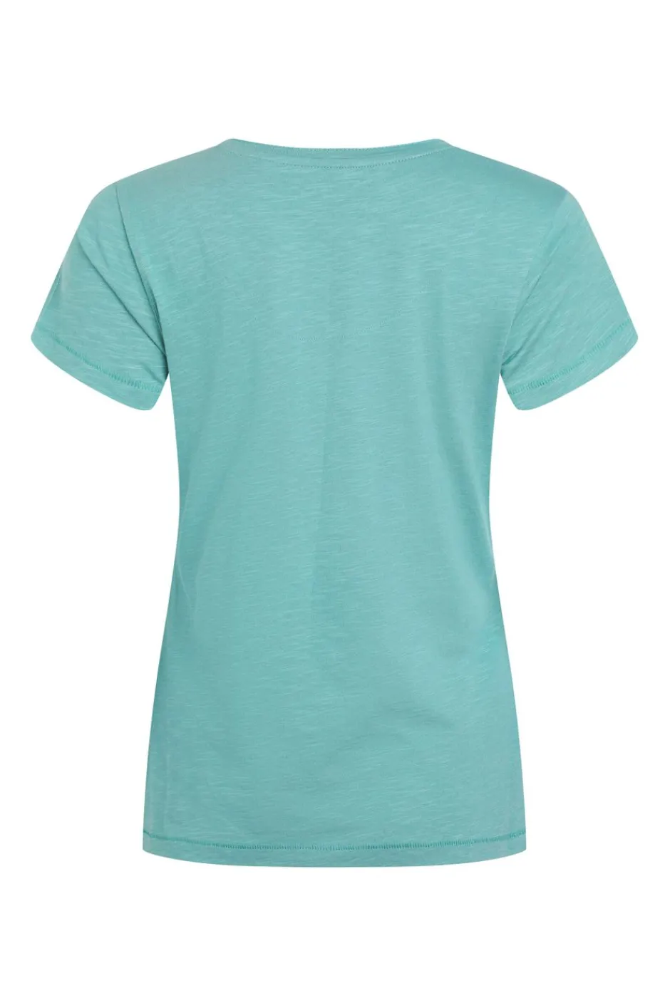 Weird Fish Tunics|Tops & T-Shirts|Botanic Organic Cotton V Neck Front Print T-Shirt Viridis