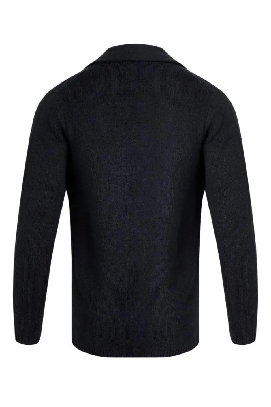 Weird Fish Jumpers & Knitwear|Brad Knitted Cardigan Midnight
