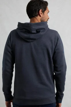 Weird Fish Sweatshirts & Hoodies|Bryant Front Print Graphic Popover Hoodie Dark Navy