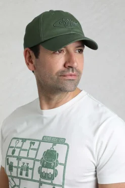 Weird Fish Caps & Scarves|Scarves & Caps|Bude Branded Twill Cap Army Green