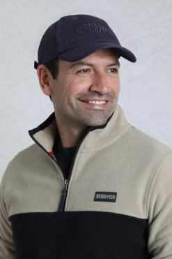 Weird Fish Caps & Scarves|Scarves & Caps|Bude Branded Twill Cap Navy