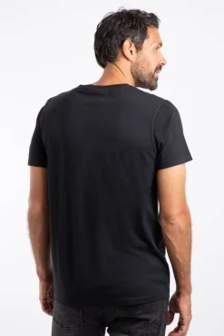 Weird Fish T-Shirts|Carp Side Front Print Artist T-Shirt Black