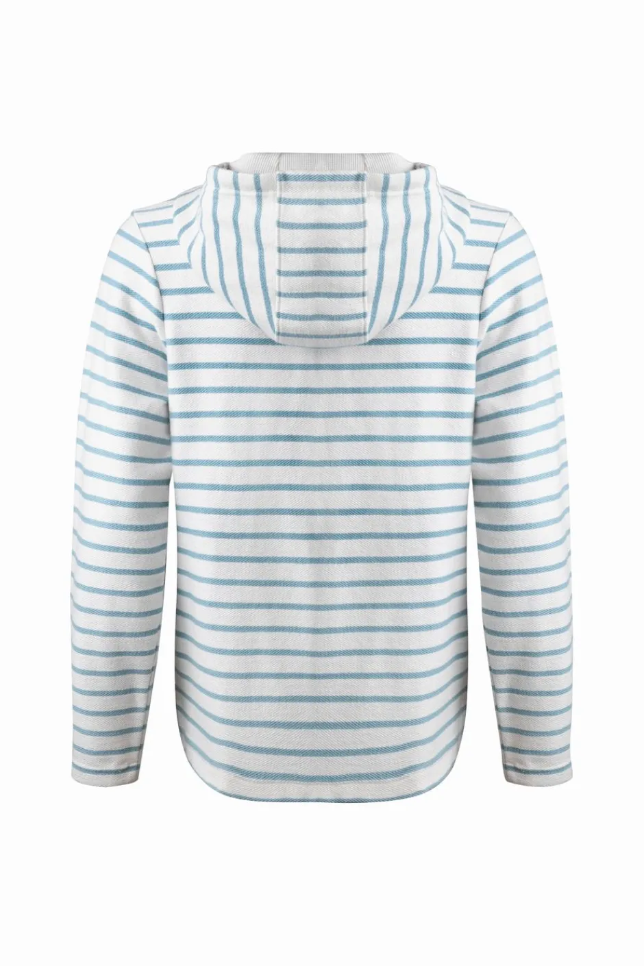 Weird Fish Sweatshirts & Hoodies|Catalina Striped Full Zip Hoodie Mineral Blue