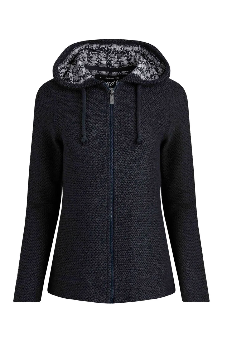 Weird Fish Sweatshirts & Hoodies|Chicoa Full Zip Eco Macaroni Hoodie Navy