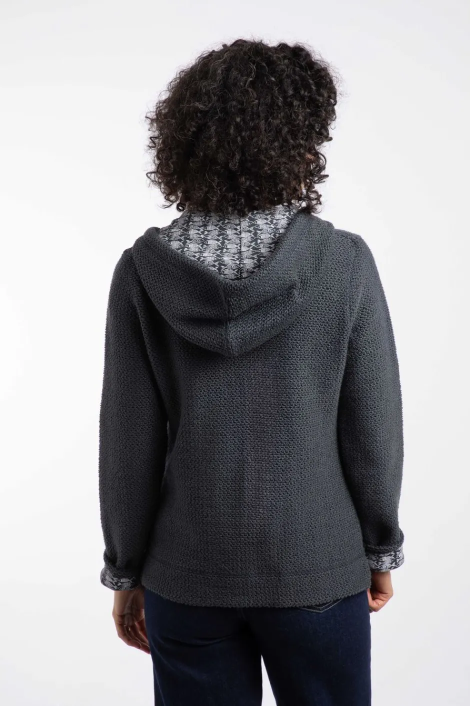 Weird Fish Sweatshirts & Hoodies|Chicoa Full Zip Eco Macaroni Hoodie Navy