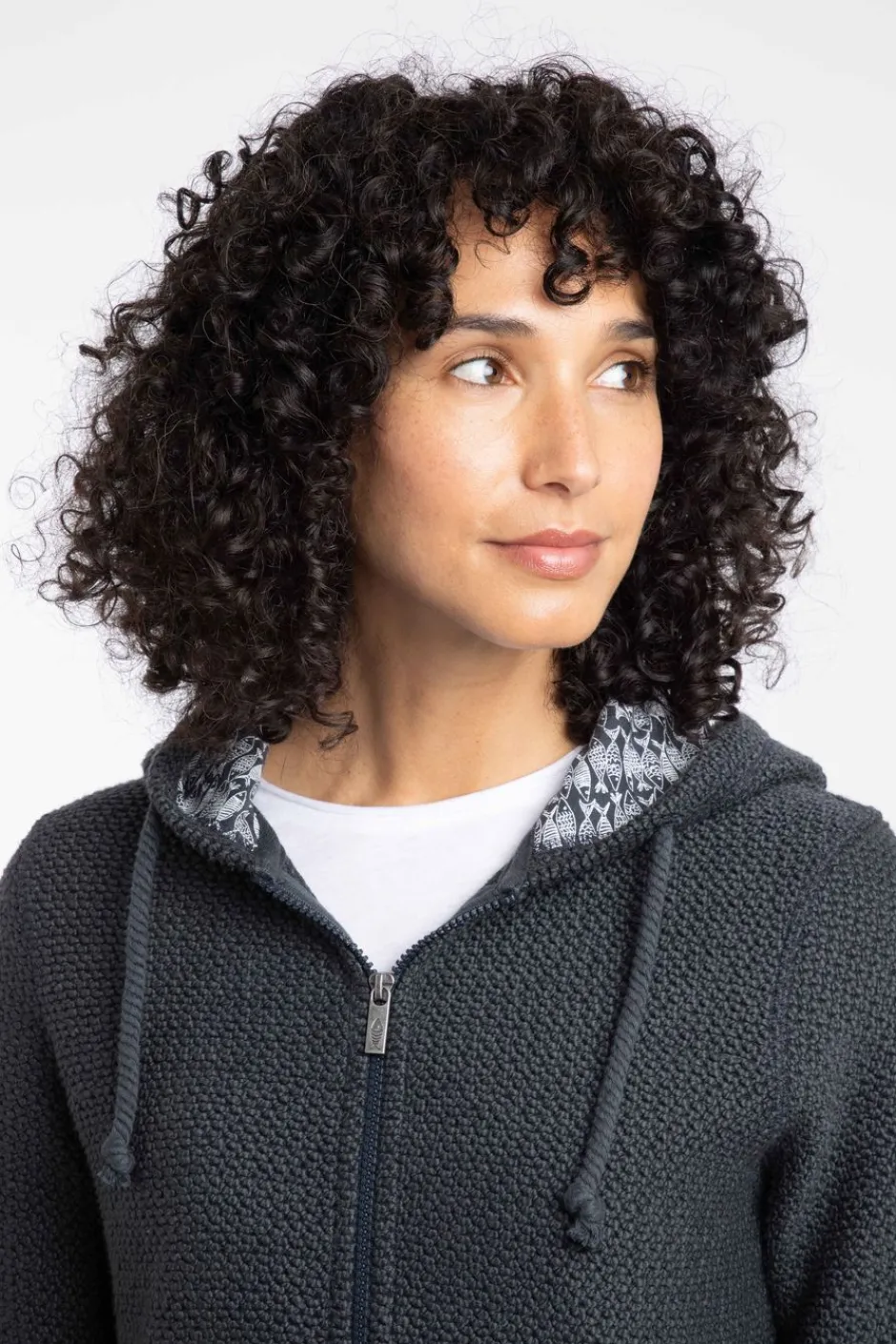 Weird Fish Sweatshirts & Hoodies|Chicoa Full Zip Eco Macaroni Hoodie Navy