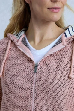 Weird Fish Sweatshirts & Hoodies|Chicoa Full Zip Eco Macaroni Hoodie Pink