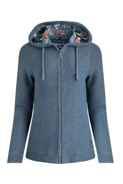 Weird Fish Sweatshirts & Hoodies|Chicoa Full Zip Hooded Classic Eco Macaroni Denim