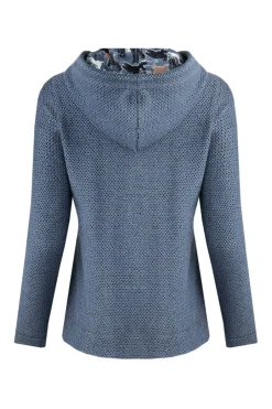 Weird Fish Sweatshirts & Hoodies|Chicoa Full Zip Hooded Classic Eco Macaroni Denim