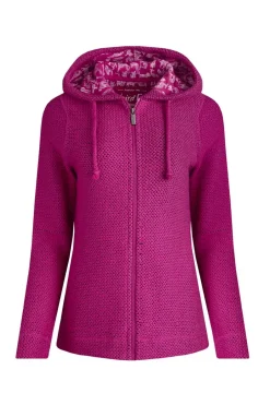 Weird Fish Sweatshirts & Hoodies|Chicoa Full Zip Hooded Classic Eco Macaroni Magenta