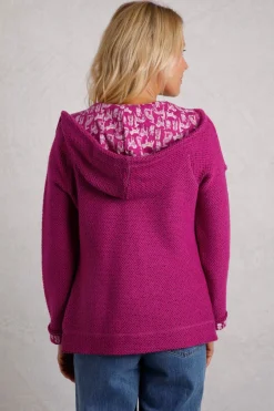 Weird Fish Sweatshirts & Hoodies|Chicoa Full Zip Hooded Classic Eco Macaroni Magenta
