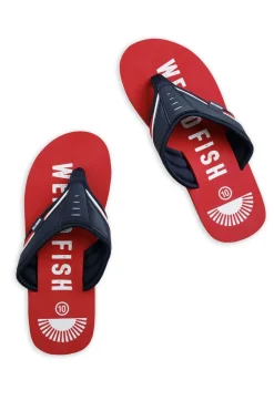 Weird Fish Caps & Scarves|Scarves & Caps|Columbia Branded Flip Flops Retro Red