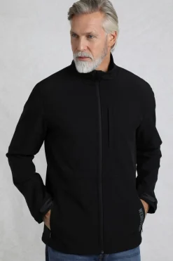 Weird Fish Coats, Jackets And Gilets|Concord Soft Shell Showerproof Jacket Black