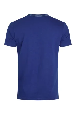 Weird Fish T-Shirts|Coordinates Eco Front Print Graphic T-Shirt Cobalt Blue