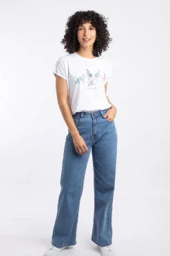 Weird Fish Leggings|Jumpsuits & Playsuits|Corine Wide Leg Jeans Denim