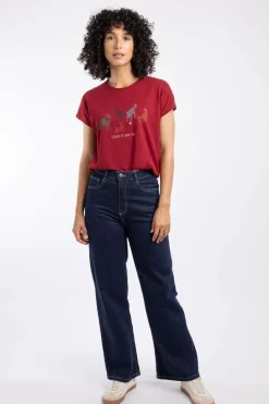 Weird Fish Leggings|Jumpsuits & Playsuits|Corine Wide Leg Denim Jeans Dark Denim