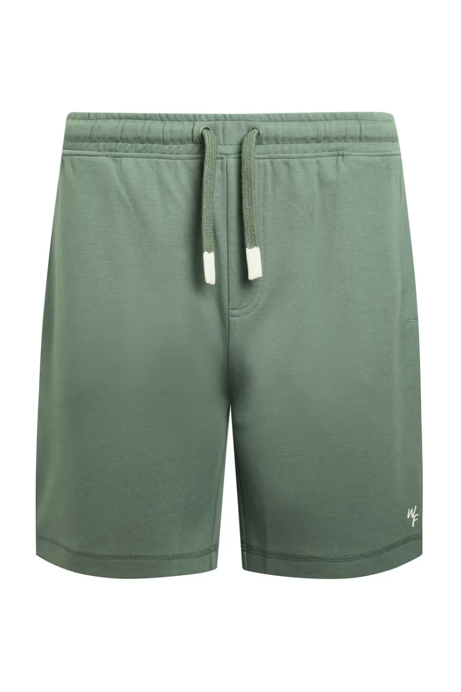 Weird Fish Shorts|Crawford Organic Cotton Loopback Shorts Army Green