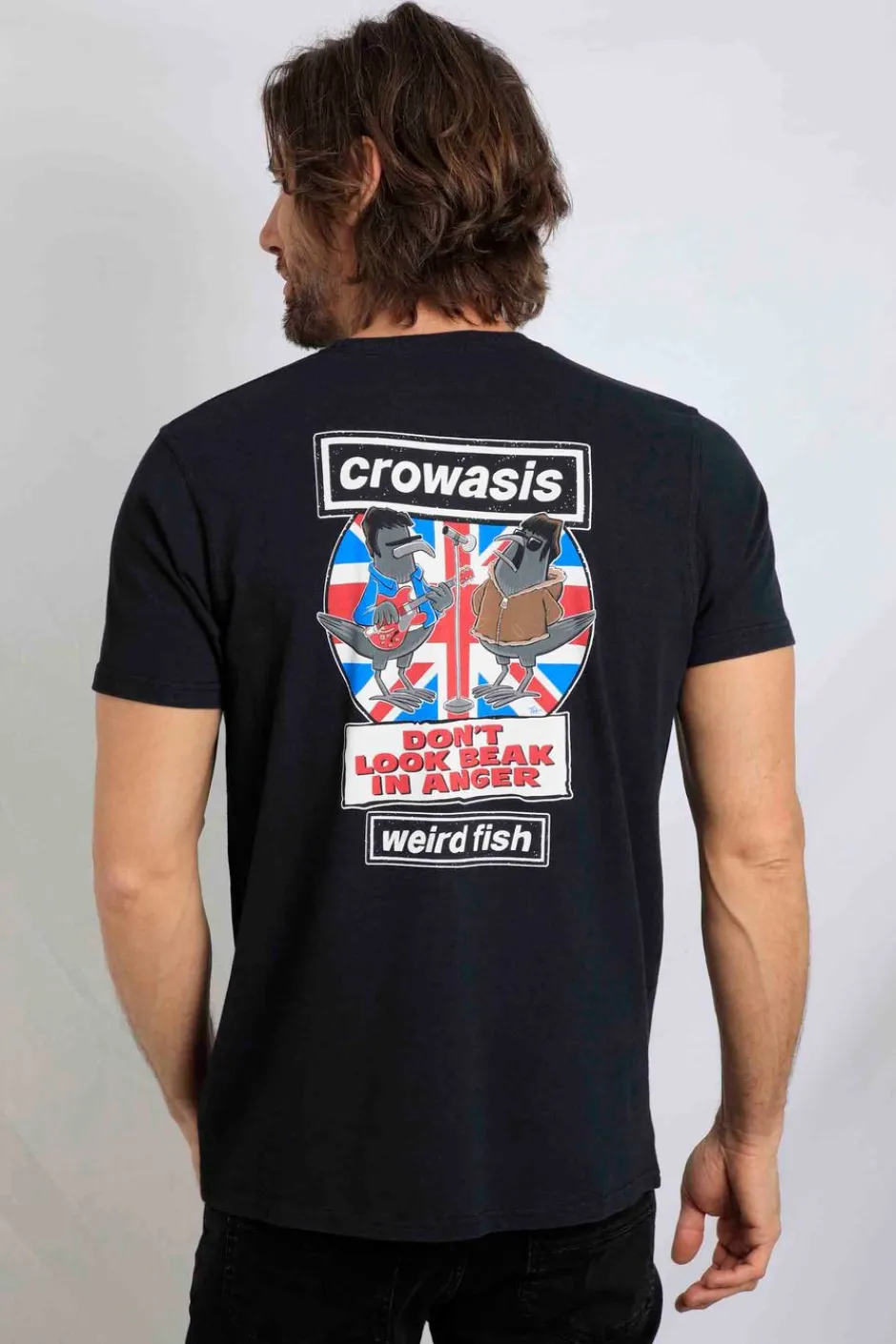 Weird Fish T-Shirts|Crowasis Artist T-Shirt Black