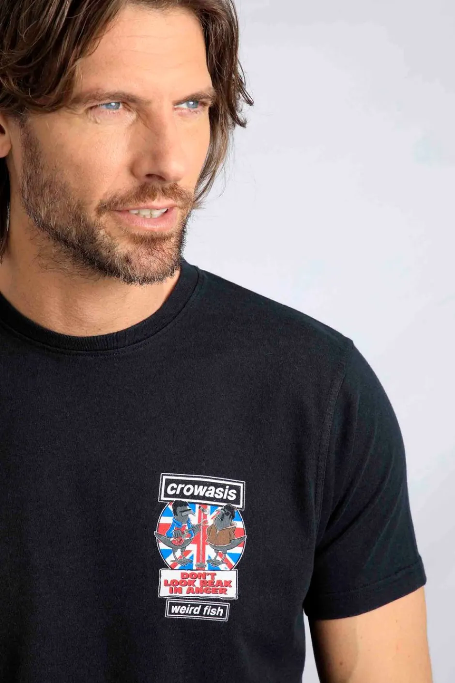 Weird Fish T-Shirts|Crowasis Artist T-Shirt Black