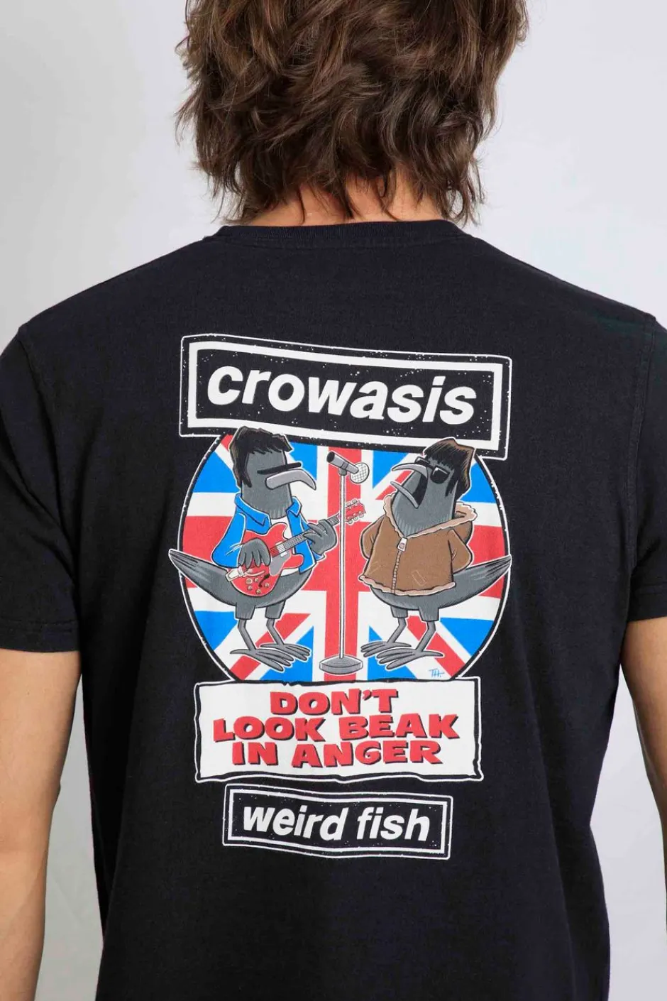 Weird Fish T-Shirts|Crowasis Artist T-Shirt Black