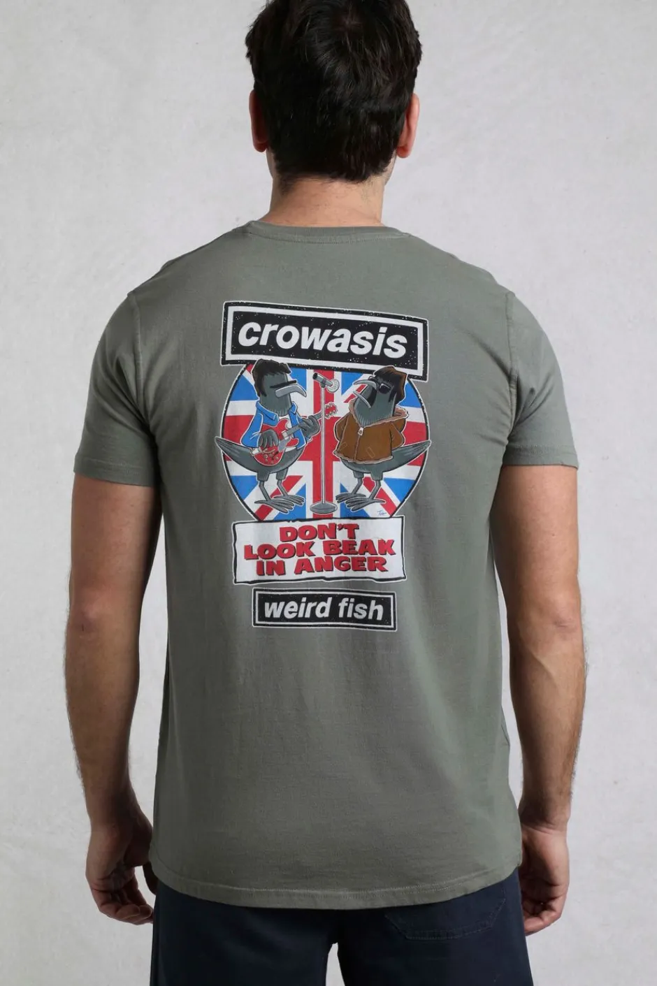 Weird Fish T-Shirts|Crowasis Artist T-Shirt Storm Grey