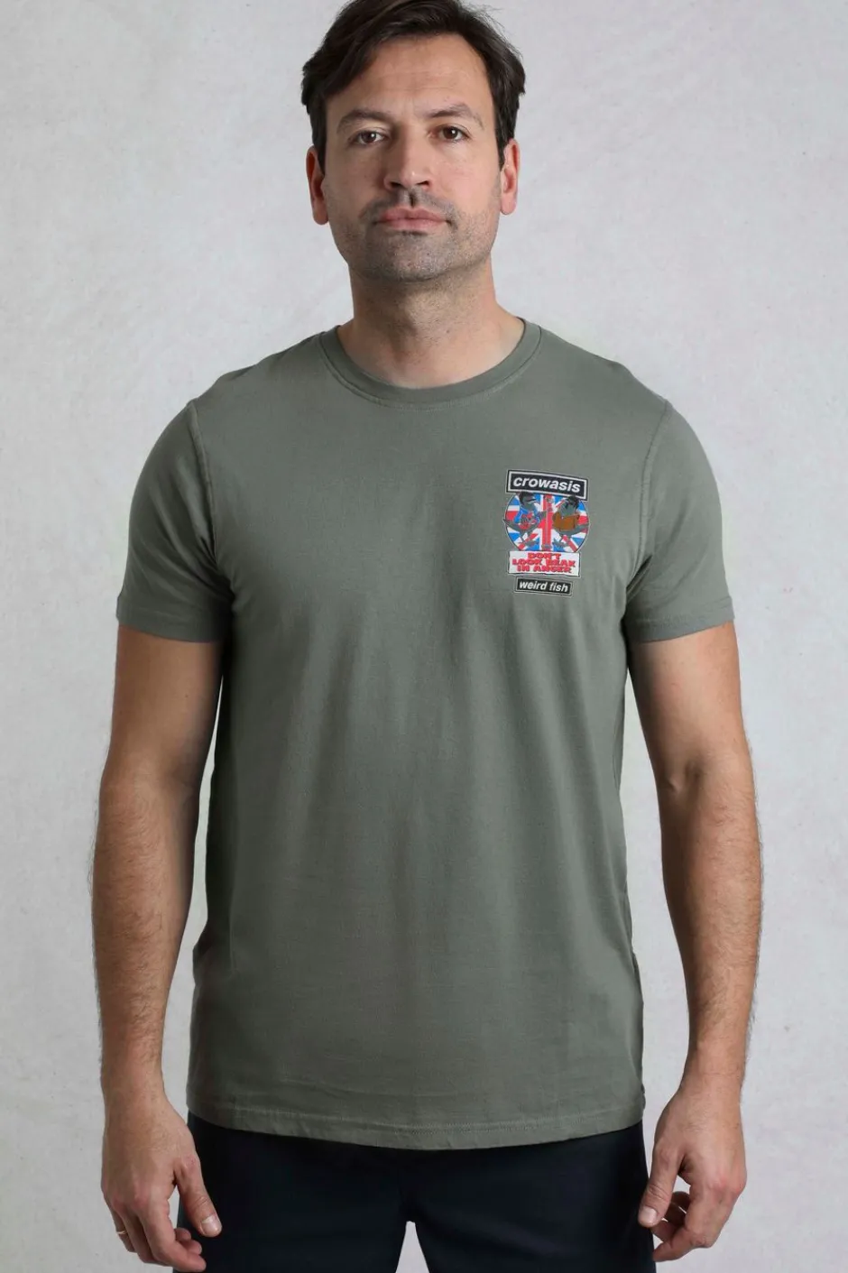 Weird Fish T-Shirts|Crowasis Artist T-Shirt Storm Grey