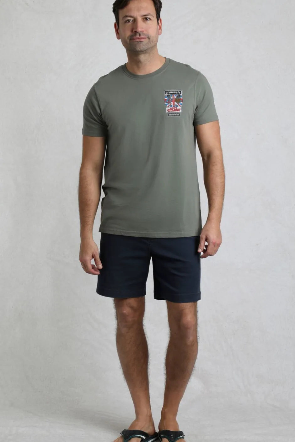 Weird Fish T-Shirts|Crowasis Artist T-Shirt Storm Grey