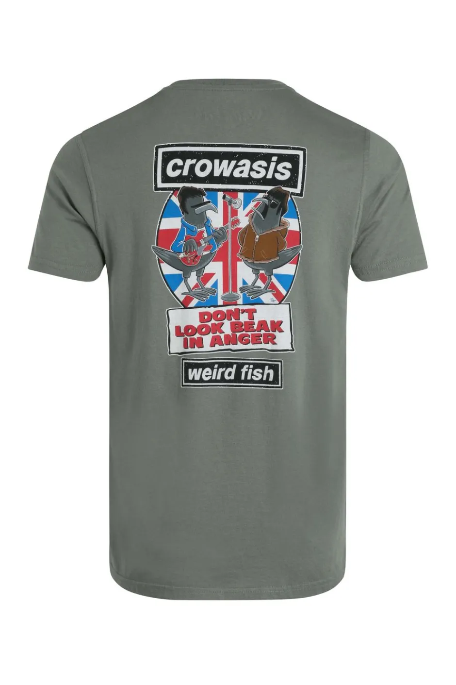 Weird Fish T-Shirts|Crowasis Artist T-Shirt Storm Grey