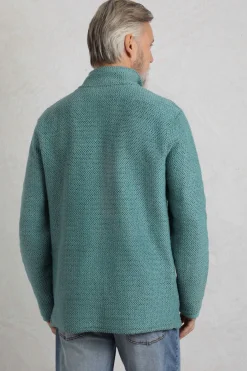 Weird Fish Sweatshirts & Hoodies|Cruiser 1/4 Zip Eco Macaroni Mineral Blue