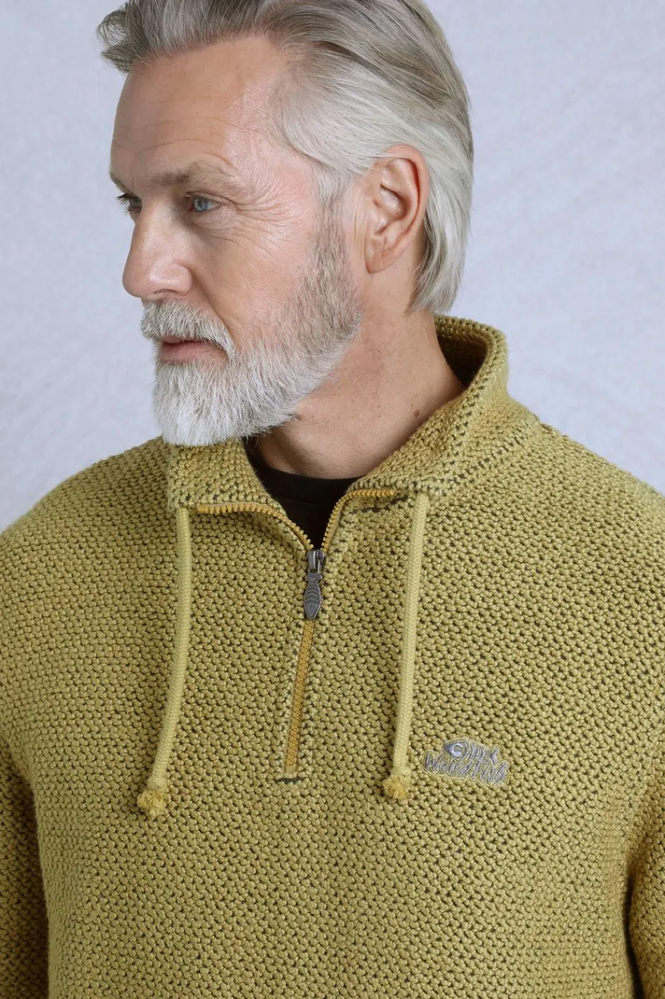 Weird Fish Sweatshirts & Hoodies|Cruiser 1/4 Zip Eco Macaroni Antique Moss
